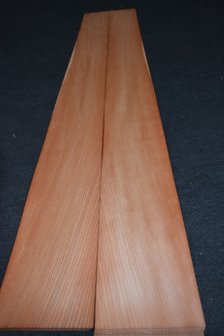 Sibirische L&auml;rche furnier 176 x 16 - 16 cm | 0.6 mm | 0,2816 m&sup2;