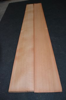 Oregon Pine Furnier 215 x 19-24 cm | 0.6 mm | 0,48m&sup2;