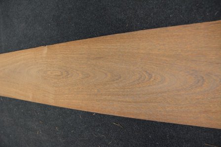 Braunholz Furnier 325 x 19-22 cm | 0.6mm | 0,666m&sup2;