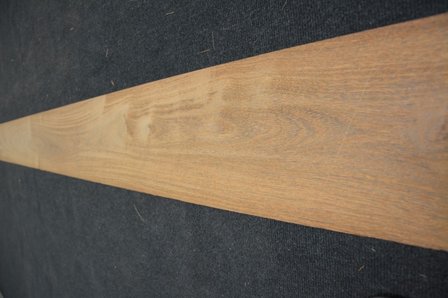 Braunholz Furnier 325 x 19-22 cm | 0.6mm | 0,666m&sup2;