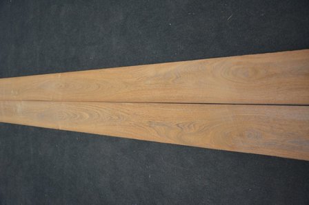Braunholz Furnier 325 x 19-22 cm | 0.6mm | 0,666m&sup2;