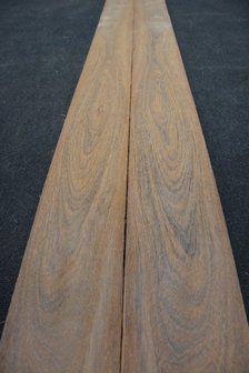 Braunholz Furnier 325 x 15 cm | 0.6mm | 0,488m&sup2;