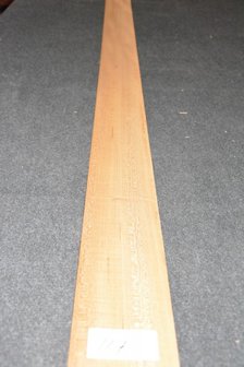 Teakholz Furnier 239 x 11-12 cm | 0.6 mm | 0,275m&sup2;