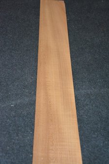 Teakholz Furnier 239 x 11-12 cm | 0.6 mm | 0,275m&sup2;