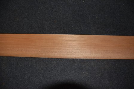 Teakholz Furnier 243 x 10-11 cm | 0.6 mm | 0,255m&sup2;