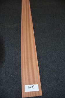 Sipo-Mahagoni Furnier 225 x 10-11 cm | 0.6mm | 0,261m&sup2;