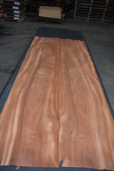 Mahonie Khaya Ivorensis Furnier 254 x 52 cm | 0.6mm | 1,321m&sup2;