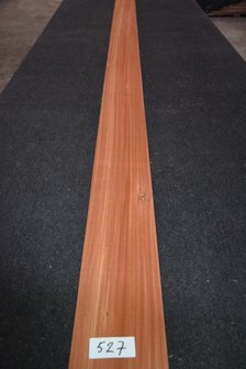 Rosenholz Furnier 307 x 11-14 cm | 0.6 mm |0,382 m2 | kwartiers
