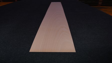 Buchenholz Furnier 210 x 14 cm | 0.6mm | 0,294m&sup2;