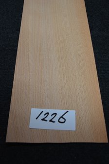 Buchenholz Furnier 262 x 12-15 cm | 0.6mm | 0,354m&sup2;