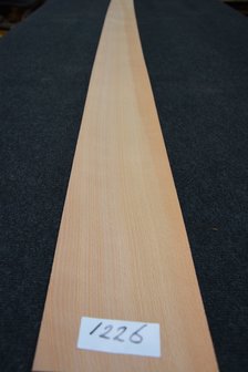 Buchenholz Furnier 262 x 12-15 cm | 0.6mm | 0,354m&sup2;