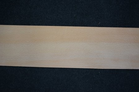 Buchenholz Furnier 262 x 12-15 cm | 0.6mm | 0,354m&sup2;