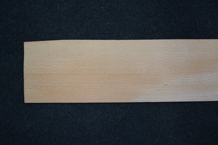 Buchenholz Furnier 262 x 12-15 cm | 0.6mm | 0,354m&sup2;