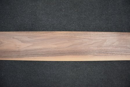 Franz&ouml;sischer Nussbaum Moiree Furnier 275 x 58 cm  | 1,595 m2 | 0.8mm | XXL Excellent