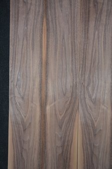 Franz&ouml;sischer Nussbaum Moiree Furnier 275 x 58 cm  | 1,595 m2 | 0.8mm | XXL Excellent