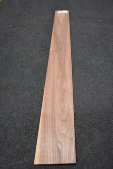Amerikanischer Nussbaum Furnier 115 x 10-11 cm | 0.6mm | 0,121m&sup2;