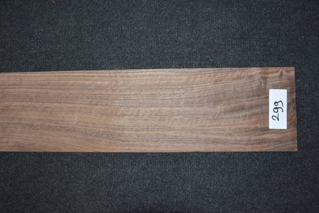 Amerikanischer Nussbaum Furnier 210 x 13-16 cm | 0.6mm | 0,304m&sup2;