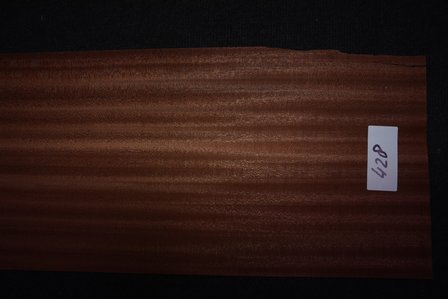Sipo-Mahagoni Furnier 250 x 26 cm | 0.6mm | 0,650m&sup2;