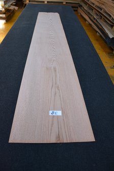 Amerikanische Eiche Furnier 255 x 40-46 cm | 0.6mm | 1,097m&sup2;
