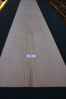 Amerikanische Eiche Furnier 255 x 42-55 cm | 0.6mm | 1,237m&sup2;