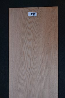 Amerikanische Eiche Furnier 262 x 38-43 cm | 0.6mm | 1,061m&sup2;