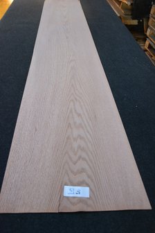Amerikanische Eiche Furnier 262 x 38-43 cm | 0.6mm | 1,061m&sup2;