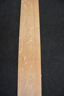 Europ&auml;ische Eiche Furnier 213 x 11-12 cm | 0.6mm | Kwartiers | 0,245m&sup2;
