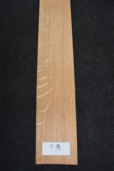 Europ&auml;ische Eiche Furnier 213 x 11-12 cm | 0.6mm | Kwartiers | 0,245m&sup2;