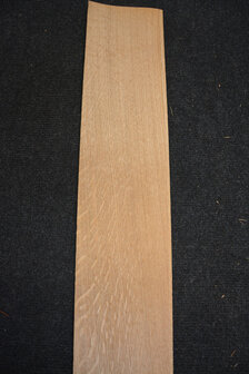 Europ&auml;ische Eiche Furnier 213 x 11-12 cm | 0.6mm | Kwartiers | 0,245m&sup2;