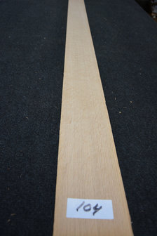Europ&auml;ische Eiche Furnier 209 x 11-12 cm | 0.6mm | Kwartiers | 0,244m&sup2;