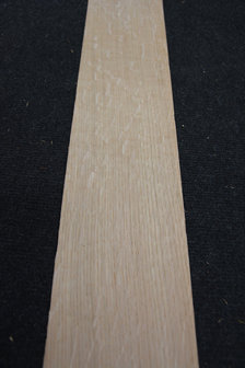 Europ&auml;ische Eiche Furnier 209 x 11-12 cm | 0.6mm | Kwartiers | 0,244m&sup2;