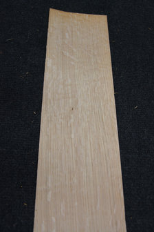 Europ&auml;ische Eiche Furnier 209 x 11-12 cm | 0.6mm | Kwartiers | 0,244m&sup2;