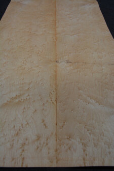 Ahorn Furnier 93 x 21-22 cm | 0.6mm | 0,200 m2 | Birdseye Maple VogelaugenAhorn