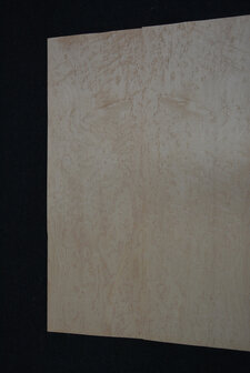 Ahorn Furnier 76 x 25cm | 0,188 m2 | 0.6 mm | Birdseye Maple Vogelaugen Ahorn