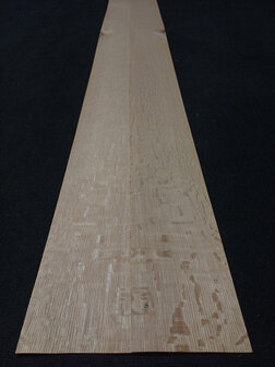 Amerikanische Eiche furnier 216 x 16,5 - 16 cm | 0.6 mm | 0,5292 m&sup2;