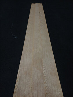 Amerikanische Eiche furnier 235 x 10,5 - 14 cm | 0.6 mm | 0,4113 m&sup2;