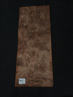 Wurzelholz furnier 71 x 28 - 29 cm | 0.6 mm | 0,3018 m&sup2;