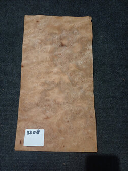 Ulmenwurzelholz furnier 39 x 20 - 20 cm | 0.6 mm | 0,117 m&sup2;