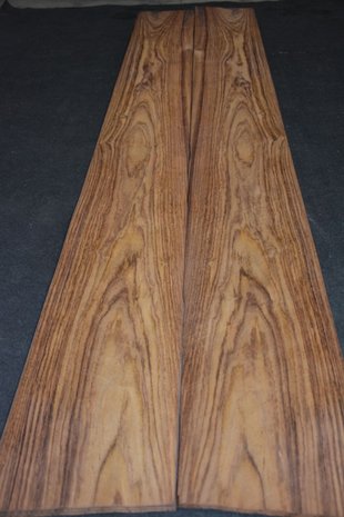 Indisch palissander Furnier 276 x 29-32 cm | 0.6 mm | 0,8418m²