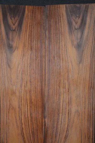 Indisch palissander Furnier 270 x 26-31 cm | 0.6 mm | 0,7695m²