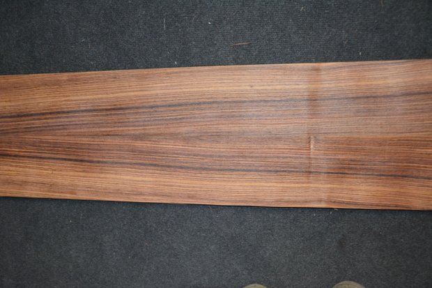 Indisch palissander Furnier 248 x 11-13 cm | 0.6 mm | 0,2976m²
