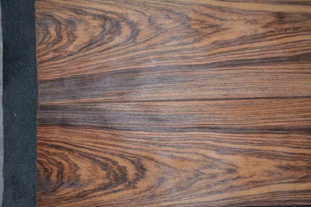 Indisch palissander Furnier 285 x 24-27 cm | 0.6 mm | 0,7267m²