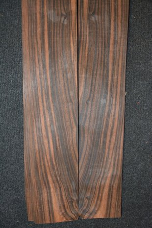Coromandel Furnier 92 x 11-10 cm | 0.6mm | 0,966m²