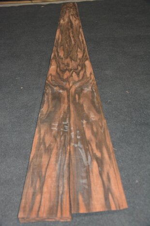 Coromandel Furnier 292 x 10-13 cm | 0.6mm | 0,3358m²