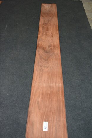 Afrikaans palissander Furnier 255 x 30 cm | 0.6 mm | 0,765m²