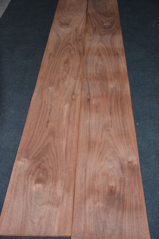 Afrikaans palissander Furnier 200 x 27 cm | 0.6 mm | 0,54m²