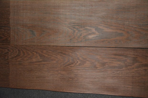 Wenge Furnier 230 x 19-21 cm | 0.6 mm | 0,47m²