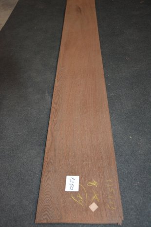 Wenge Furnier 227 x 24 cm | 0.6 mm | 0,55m²