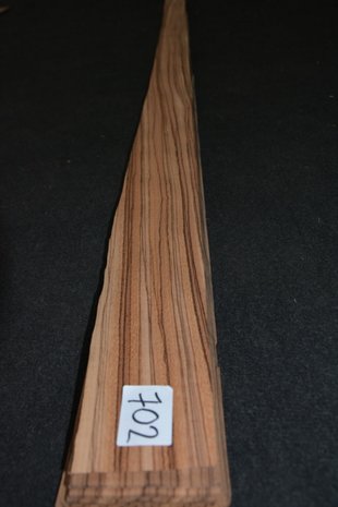 Zebrano Furnier 320 x 10-11 cm | 0.6 mm | 0,34m²