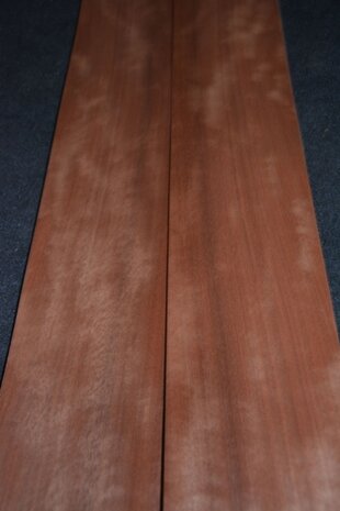 Moabi Furnier 265 x 12-13 cm | 0.6 mm | 0,33m²